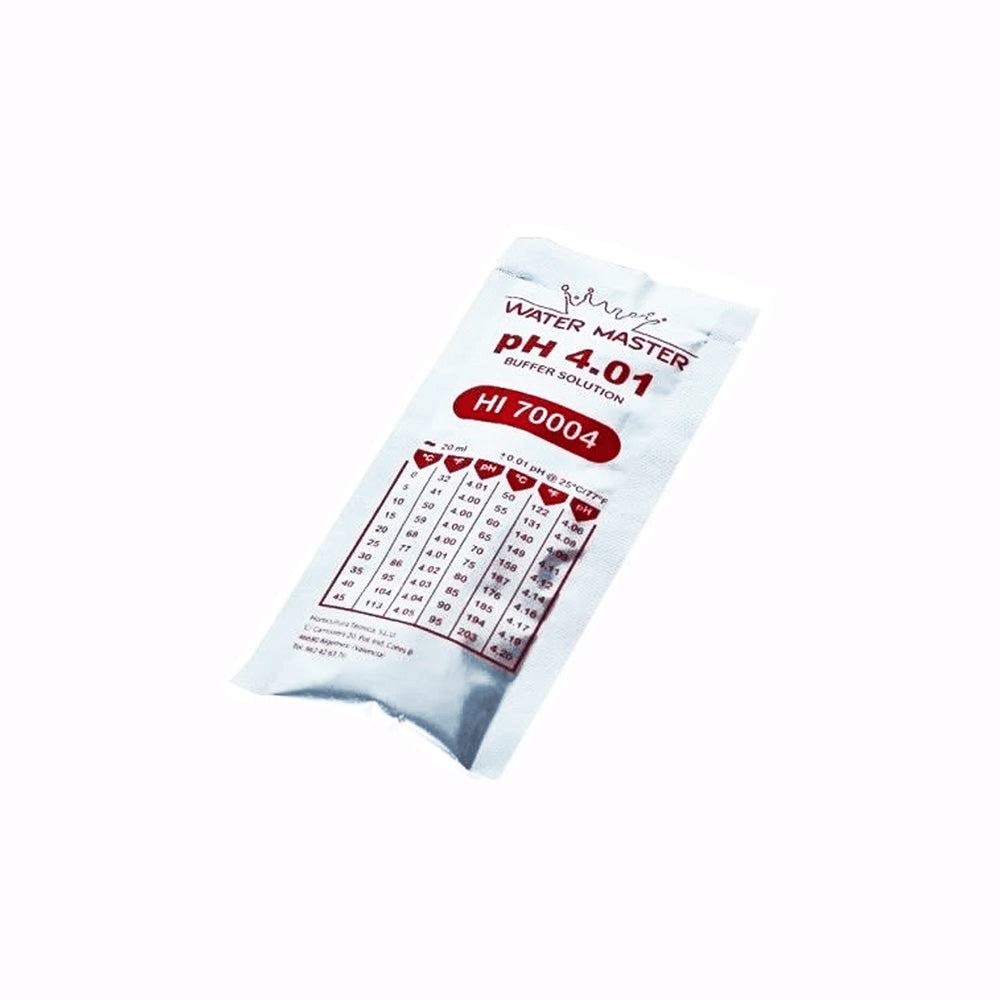 WATER MASTER pH 4.01 20ml - Раствор за калибрација