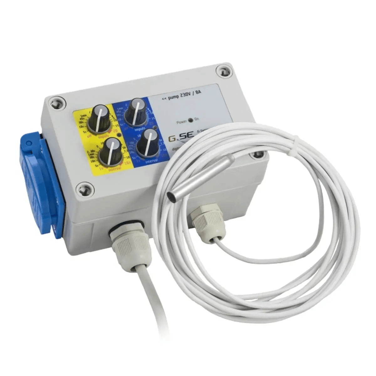 Water timer 10A day/night light sensor