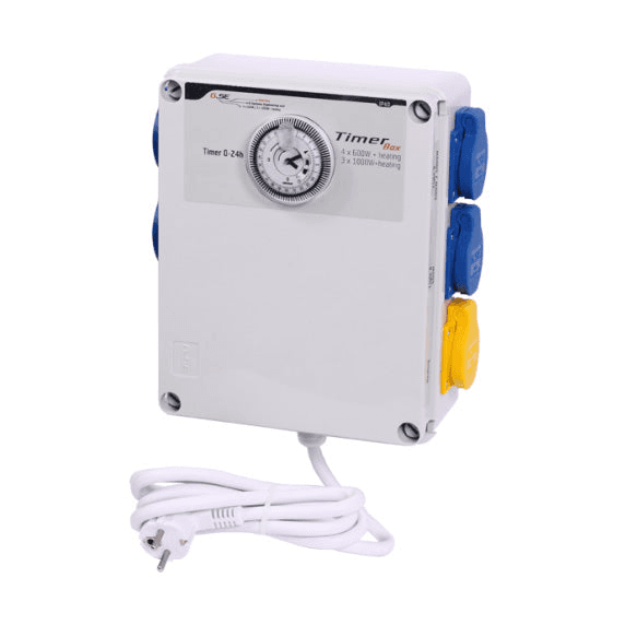 Timer Box II 4x600W (Grässlin Timer) + Heating