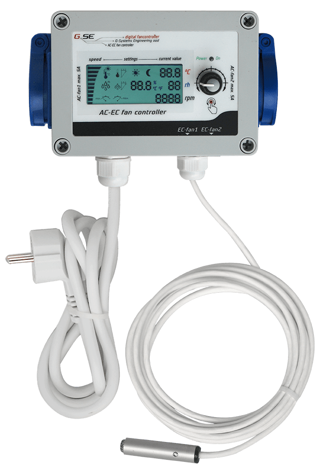 LCD fan controller