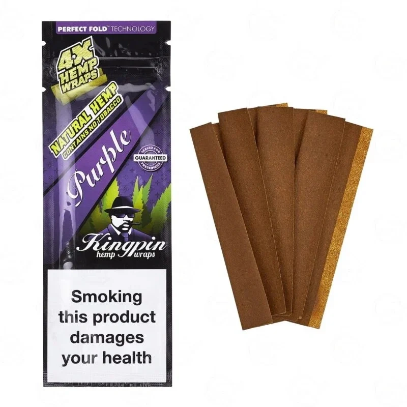 Kingpin hemp wrap purple